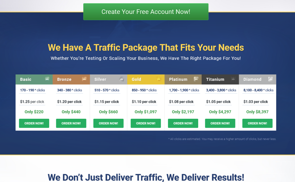 Traffic Authority Traffic Packages