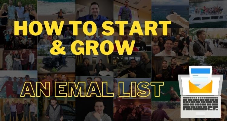 How to start and grow an email list