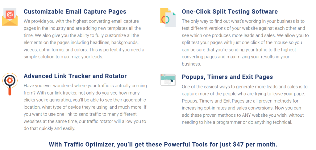 Traffic Optimizer Marketing Tools