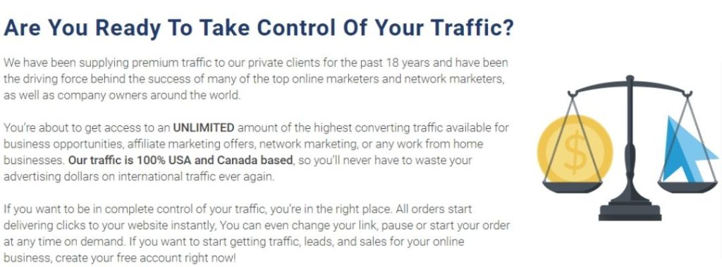 buy premium traffic