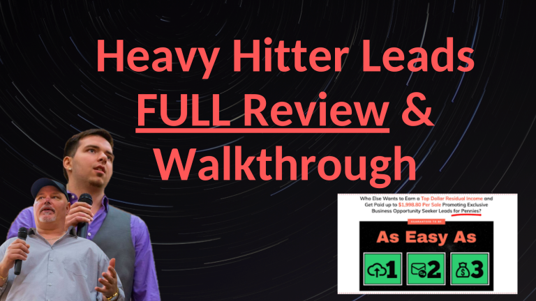 Heavy Hitter Leads Review – Best Done For You Leads
