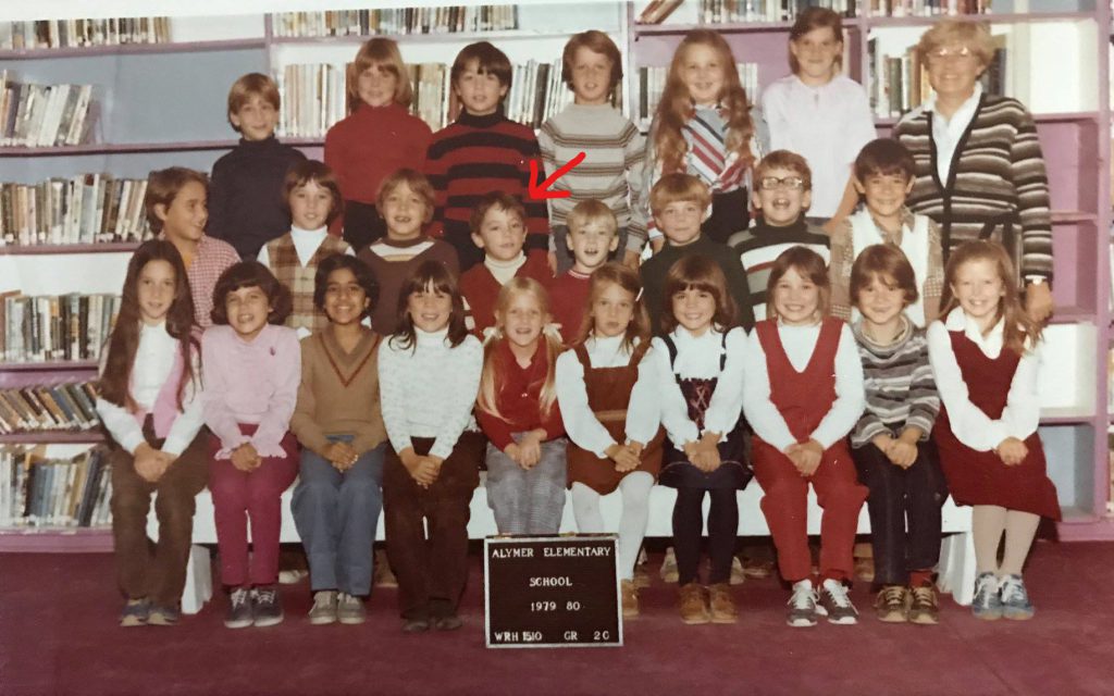 Aylmer Elementary Class of 79-80 Joel Theriens class