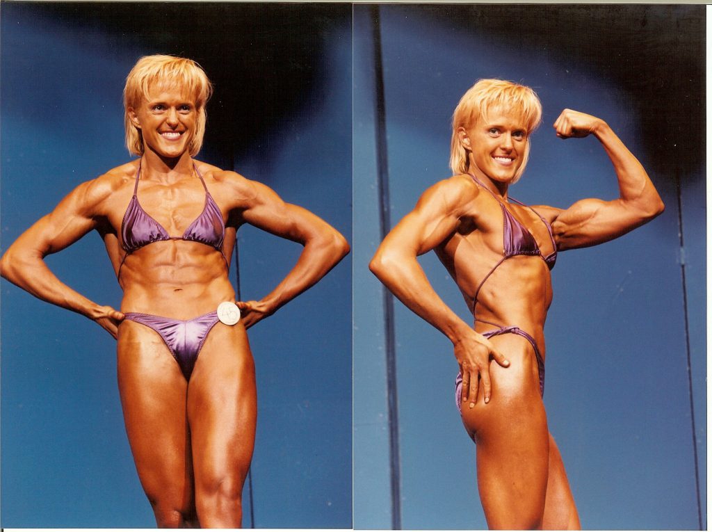 Ilona Innus (Therien) body building competition