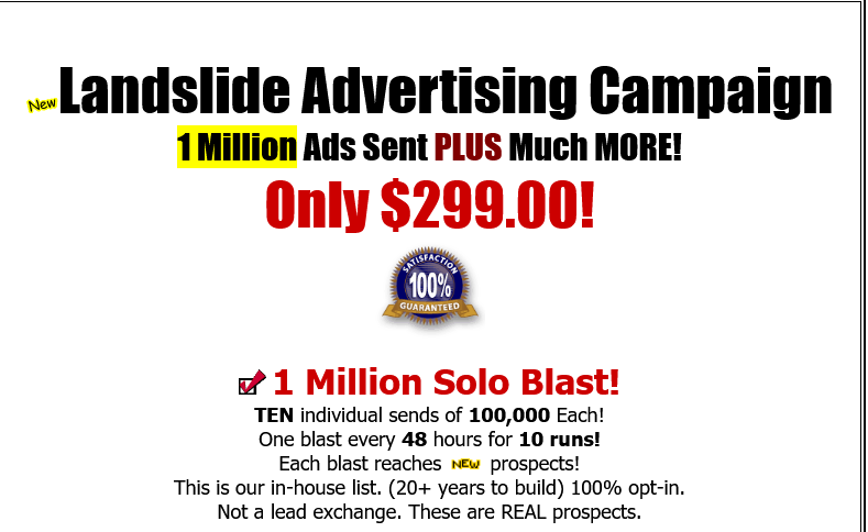 example of exuberant solo ad claims