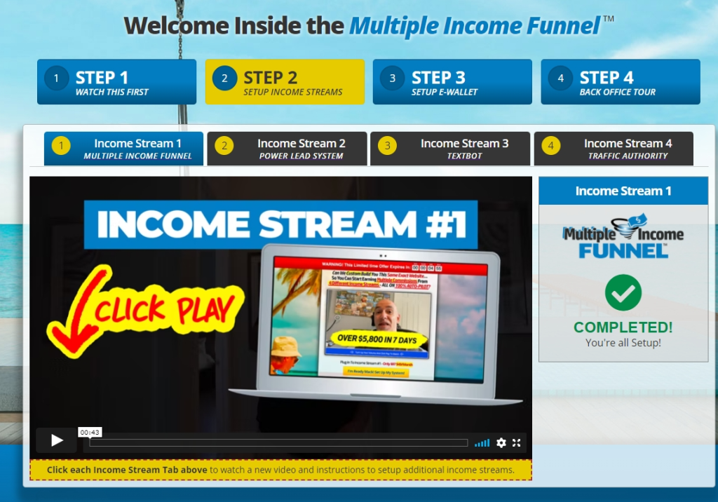 what is multiple income funnel