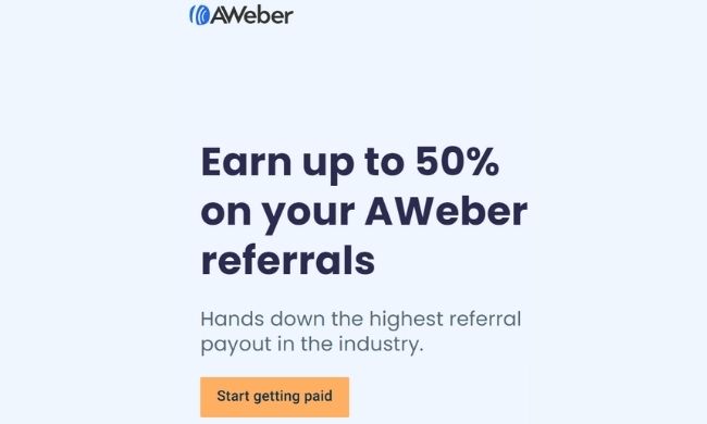 become an AWeber affiliate