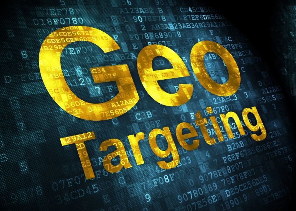Geo targeted retargeting