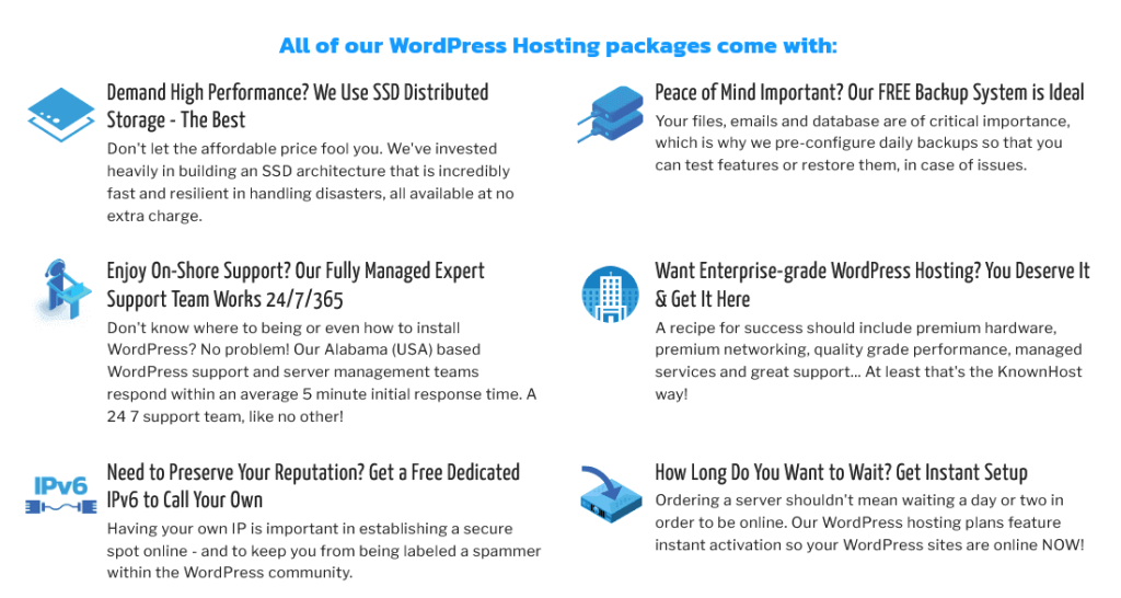 KnownHost Managed WordPress Hosting