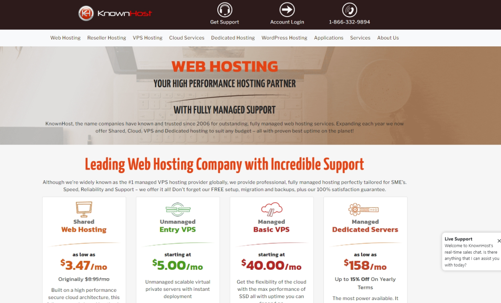 KnownHost Website