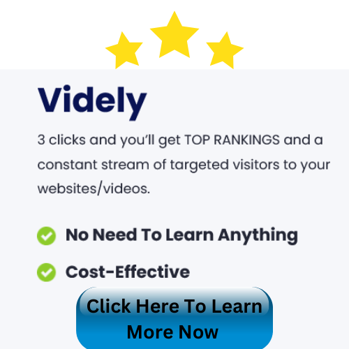 Videly Youtube Ranking Software