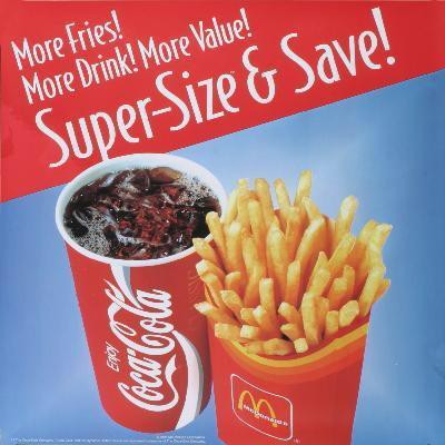 mcdonalds super size upsell offer