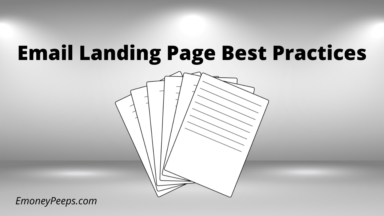 Email Landing Page Best Practices