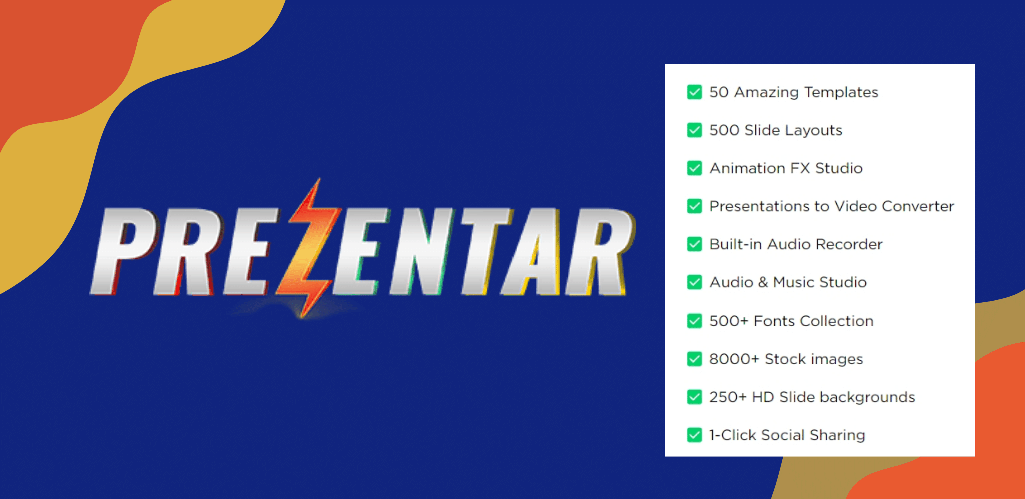 Prezentar Features