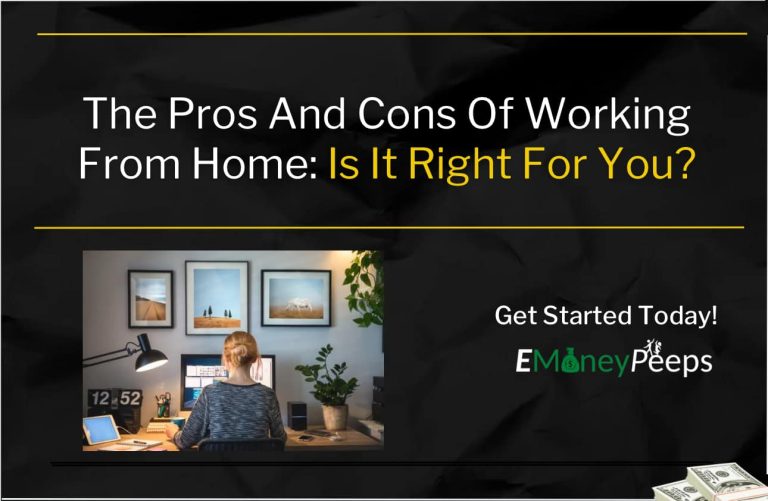 The Pros And Cons Of Working From Home Is It Right For You