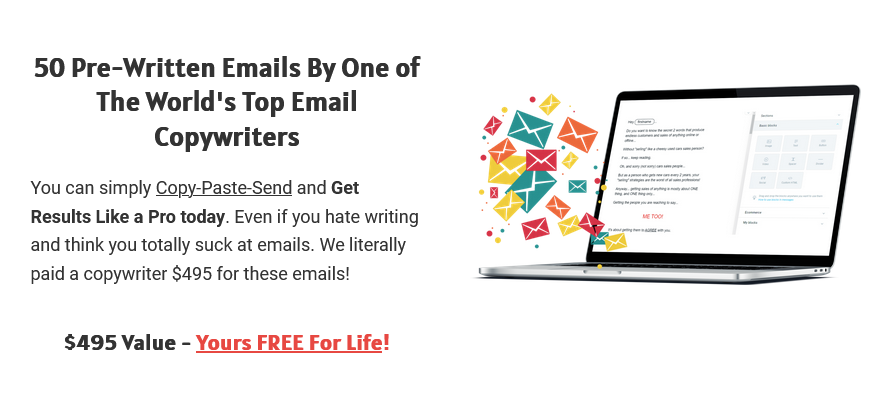 50 Pre Written Emails By One of The Worlds Top Email Copywriters