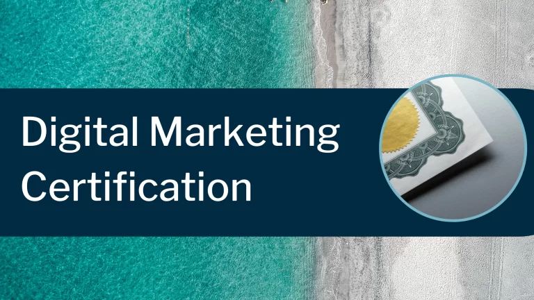 Digital Marketing Certification