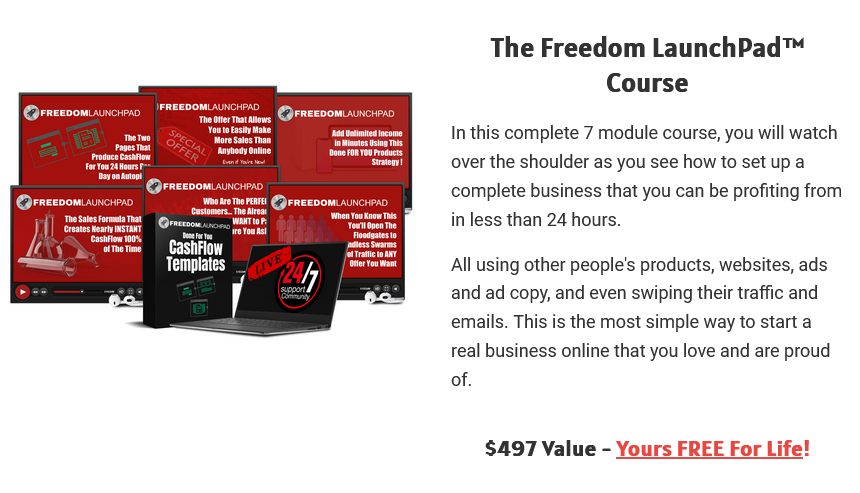 The Freedom LaunchPad Course