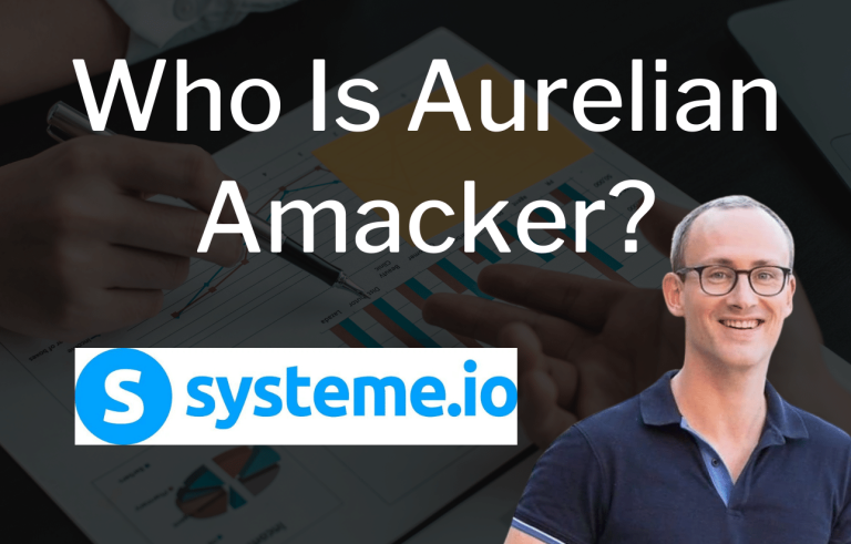 Who Is Aurelian Amacker? The CEO of Systeme.IO