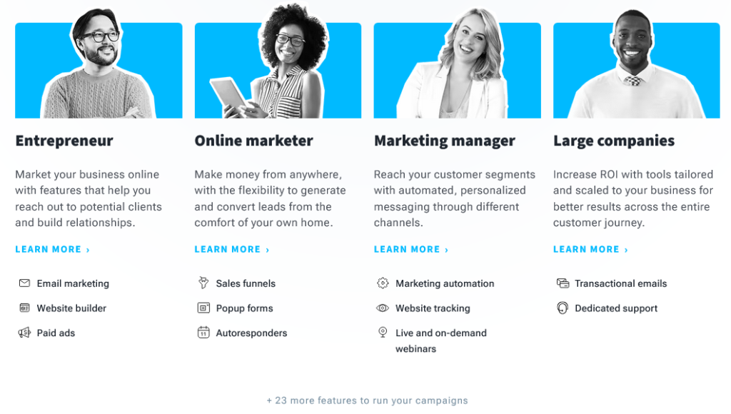 GetResponse Professional Marketing Tools for All Businesses