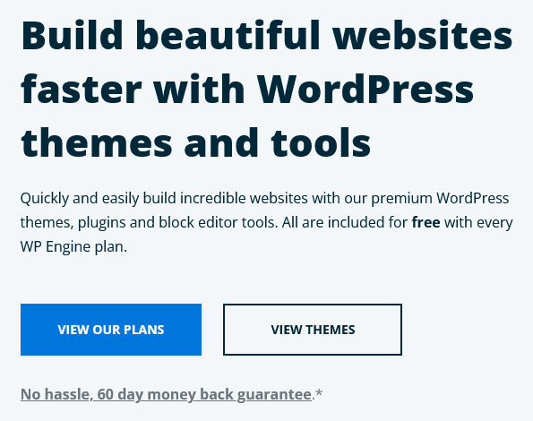 WordPress Themes and Tools WP Engine