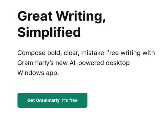 Write your best with Grammarly