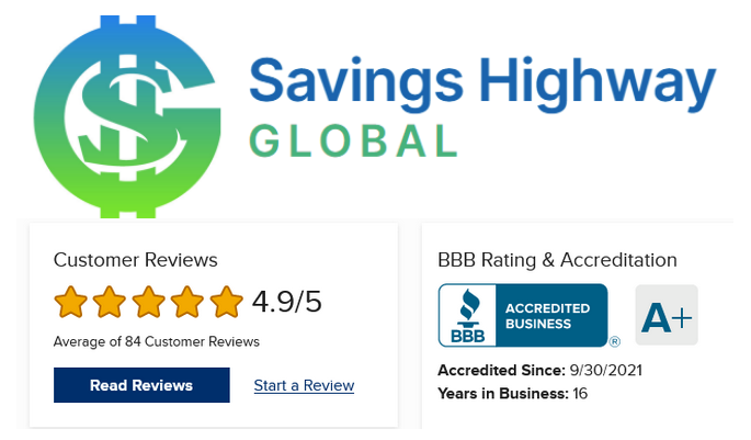 Savings HighWay Global Better Business Bureau Rating