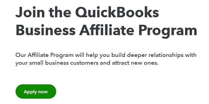 QuickBooks Business Affiliate Program