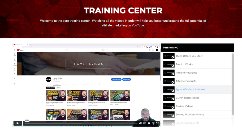 Training Center YT Influencer