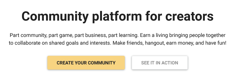 Skool Community platform for creators