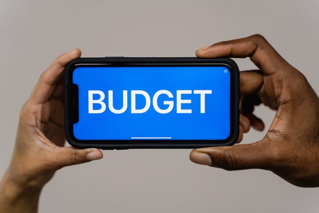 create a budget