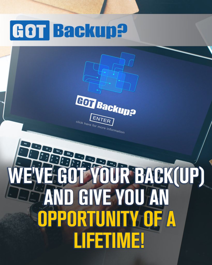 GotBackup Service And Opportunity