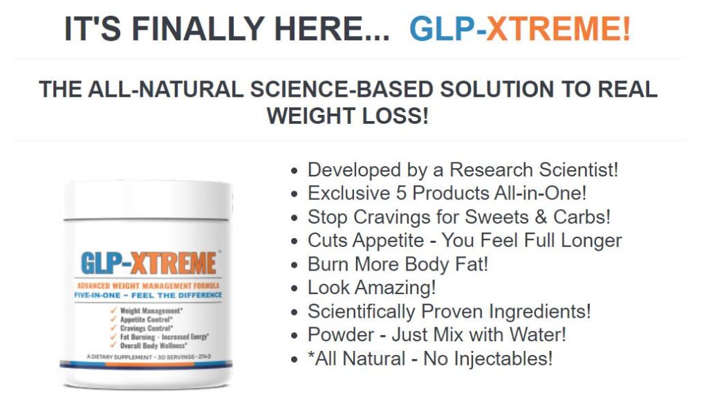 Natural Weight Loss Solution GLP XTREME