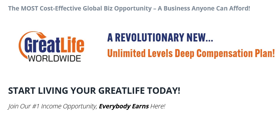 Grow Your Income On Autopilot With Greatlife Worldwide