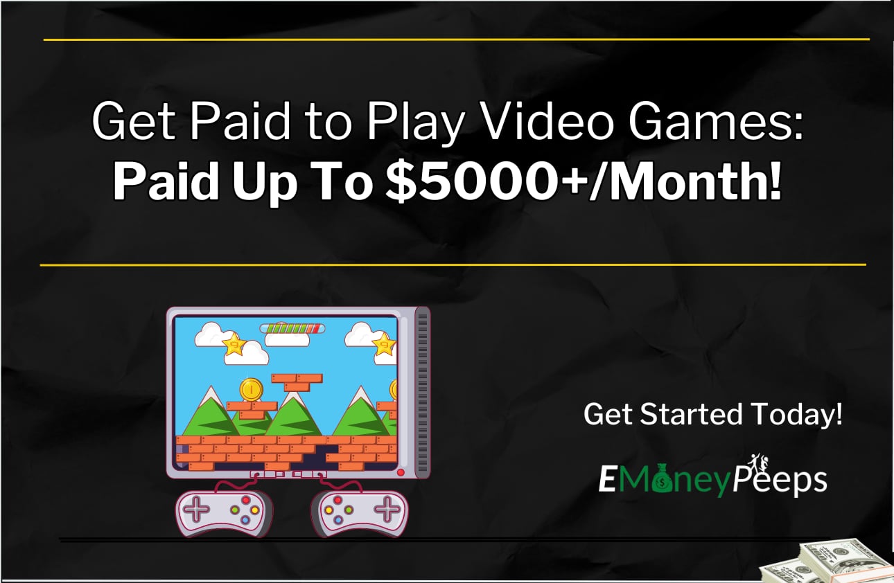 Get Paid to Play Video Games