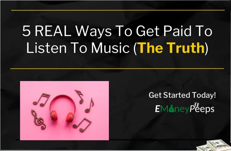 REAL Ways To Get Paid To Listen To Music