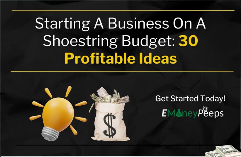 Starting A Business On A Shoestring Budget