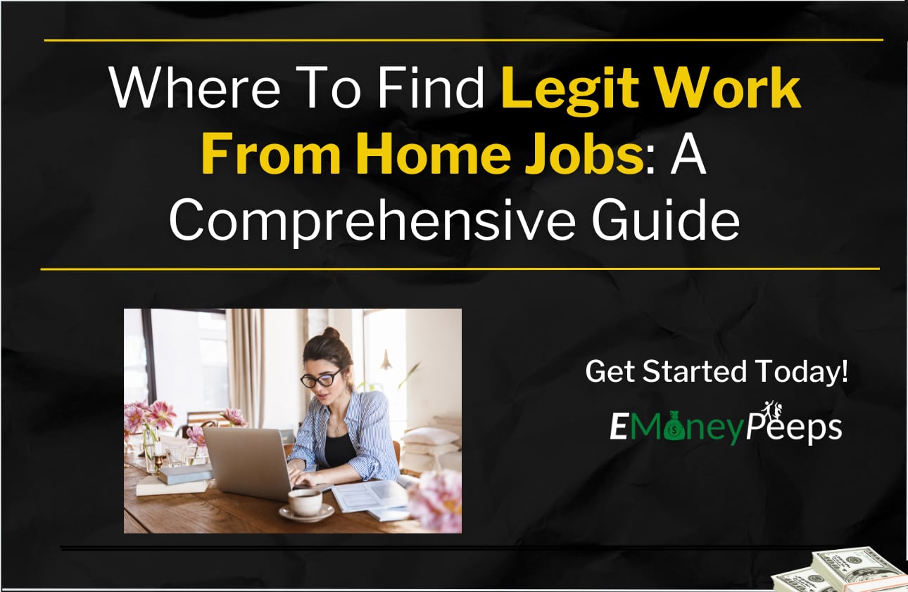 Where To Find Legit Work From Home Jobs