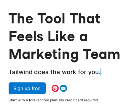 Tailwind Social Media Marketing Tool