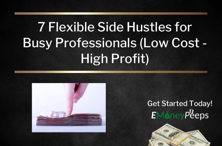 Flexible Side Hustles For Busy Professionals