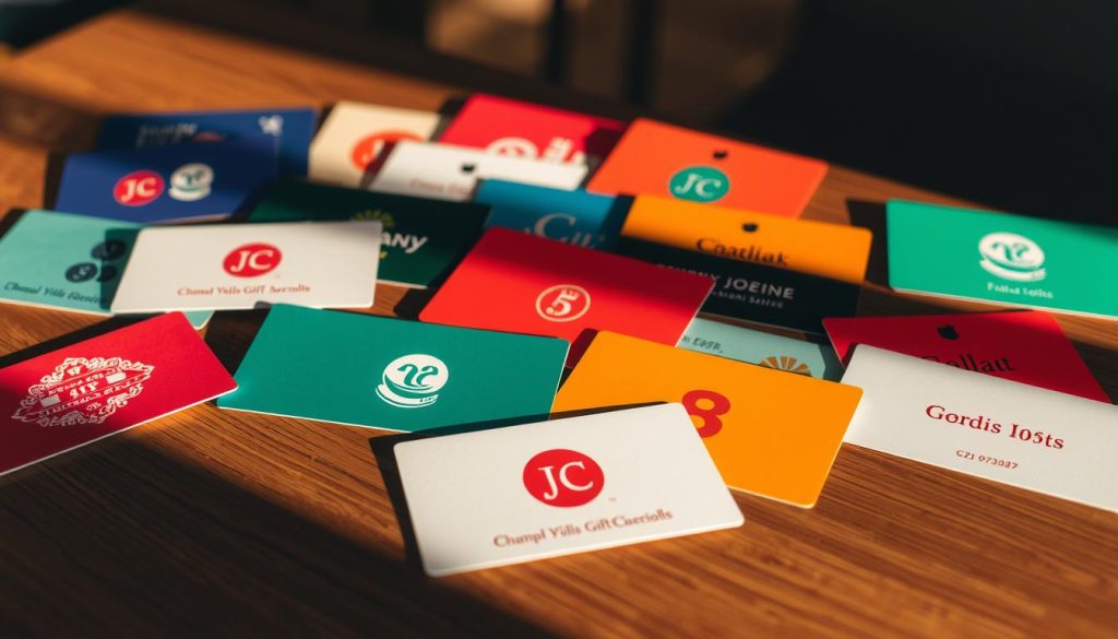 Fetch gift card options