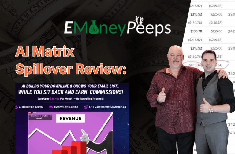 AI Matrix Spillover Review New MLM Forced Matrix